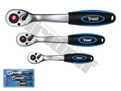 Sada rační  1/4", 3/8", 1/2", 3 ks