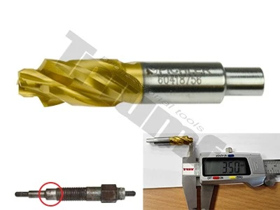 Frézka HSS 9,0 / 5,3 mm TIN krátka Renault.