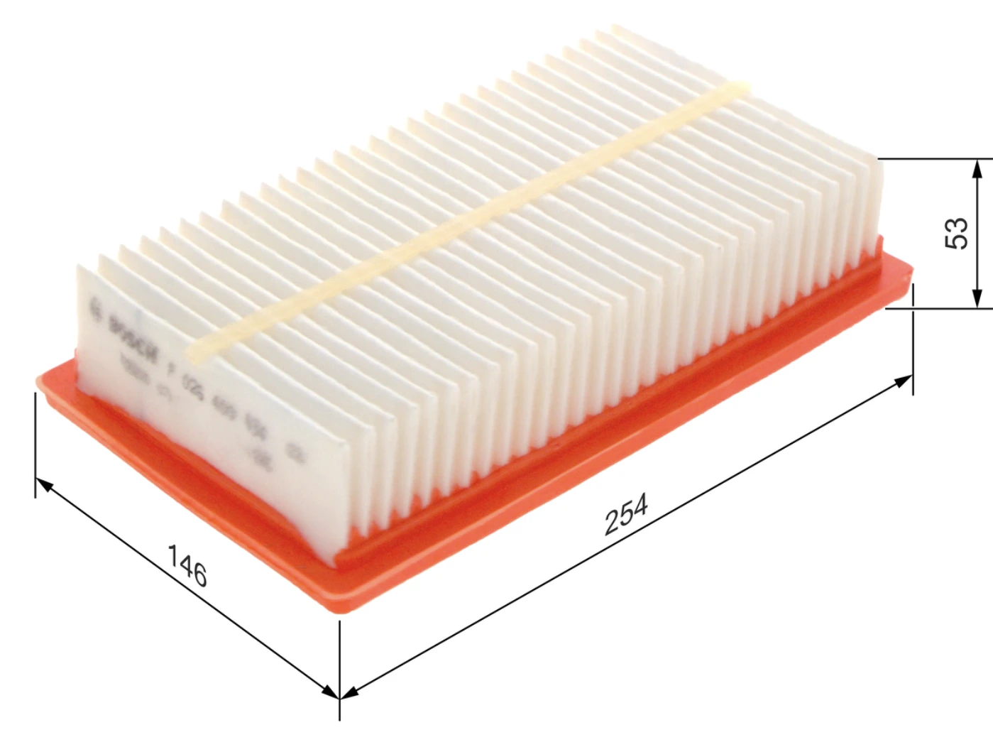 Vzduchový filter BOSCH F 026 400 634