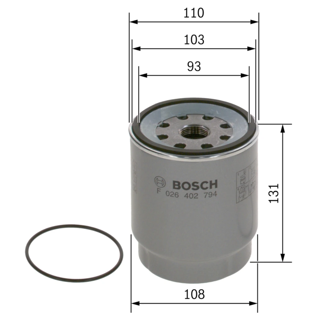 Palivový filter BOSCH F 026 402 794