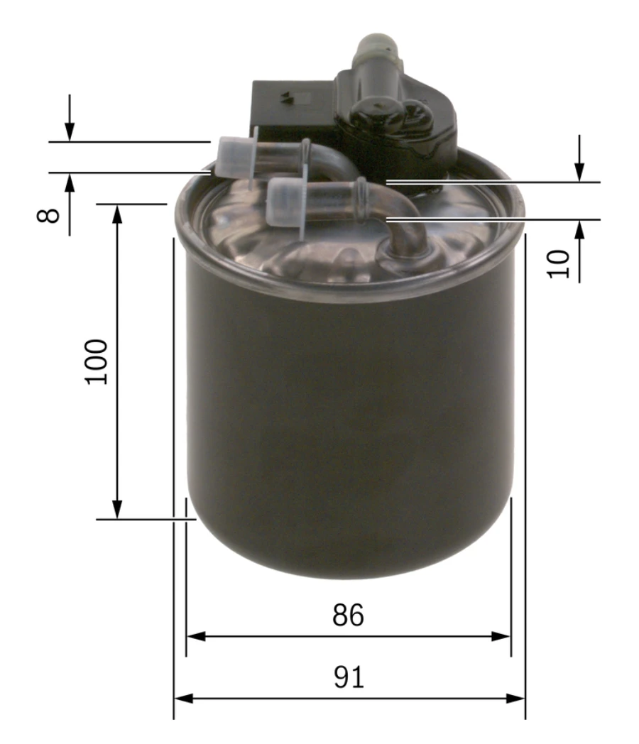 Palivový filter BOSCH F 026 402 836