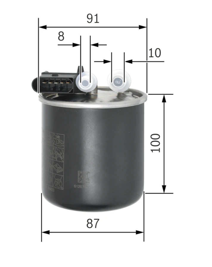 Palivový filter BOSCH F 026 402 838