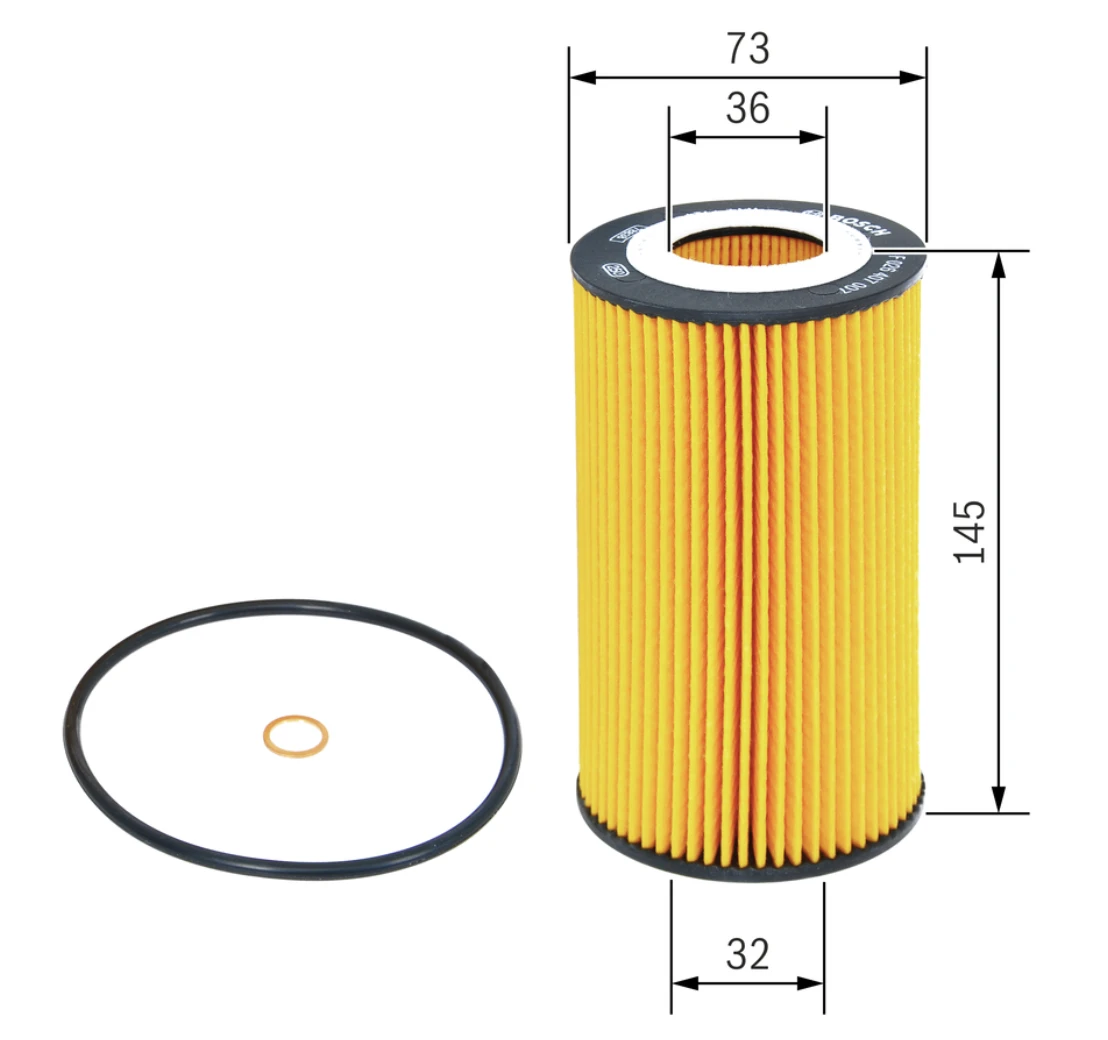 Olejový filter BOSCH F 026 407 007