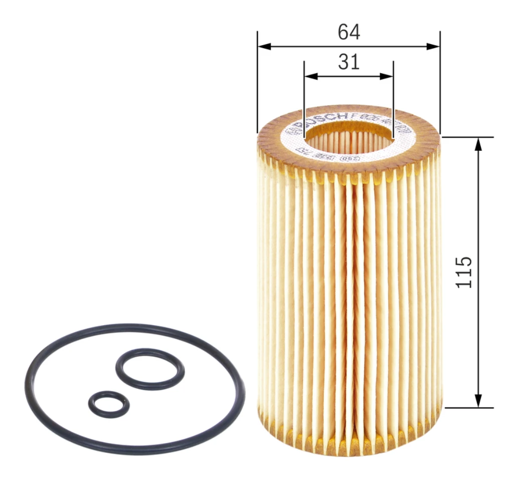 Olejový filter BOSCH F 026 407 070