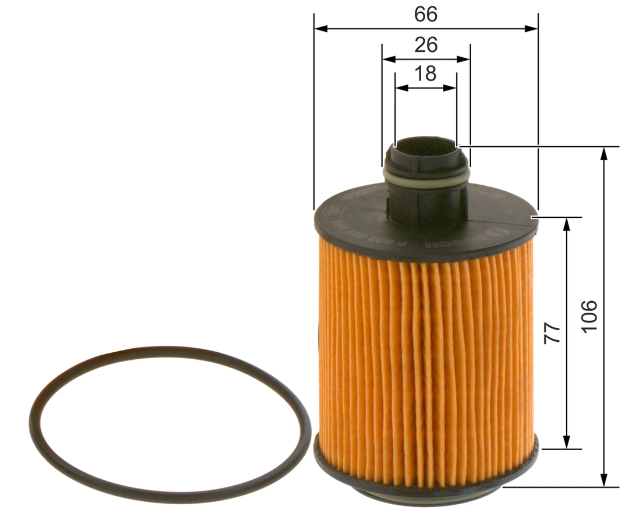 Olejový filter BOSCH F 026 407 095