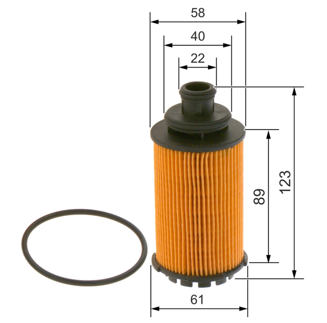 Olejový filter BOSCH F 026 407 214