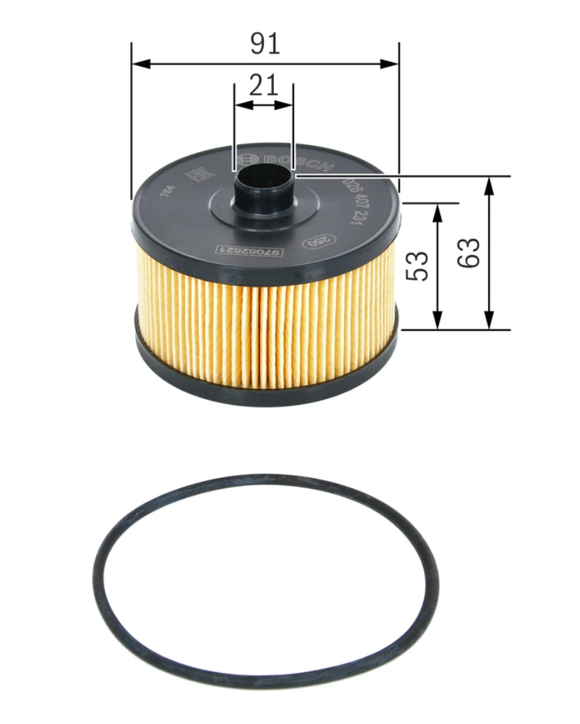 Olejový filter BOSCH F 026 407 231