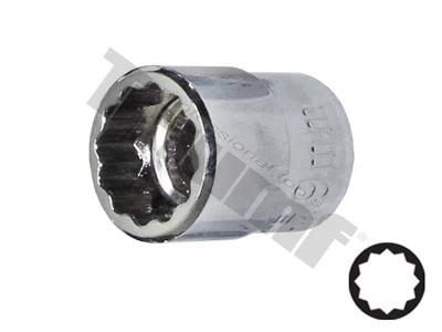 Hlavica 1/4" nízky profil 9 mm