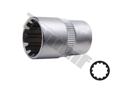 Hlavica 1/4" vstup, univerzálny profil 10 mm