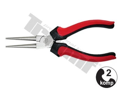 Kliešte priame guľaté 160 mm