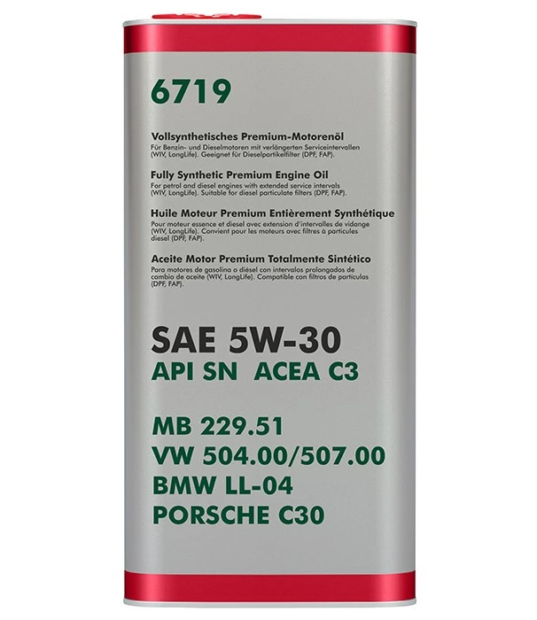 FANFARO 6719 5W-30 (plech) - 1l