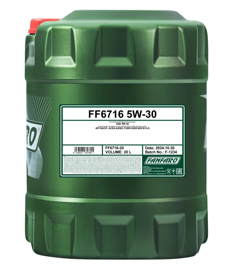 FANFARO FORD-VOLVO 5W-30 - 20l