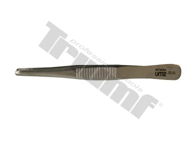 Pinzeta rovná, plochá 140 mm