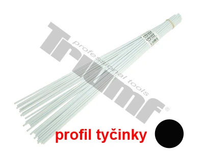Tyčinka biela OE 3 mm, 9 m