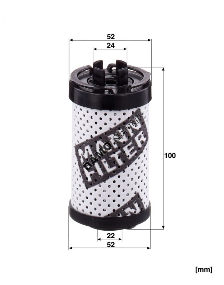 Filter hydraulického riadenia MANN FILTER H 6007 z