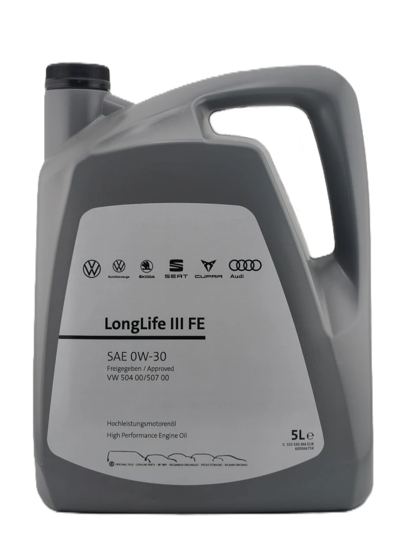 VOLKSWAGEN G S55 545 LongLife III FE 0W-30 - 5l