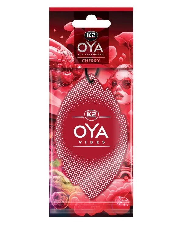 K2 OYA VIBES CHERRY - Osviežovač vzduchu do auta
