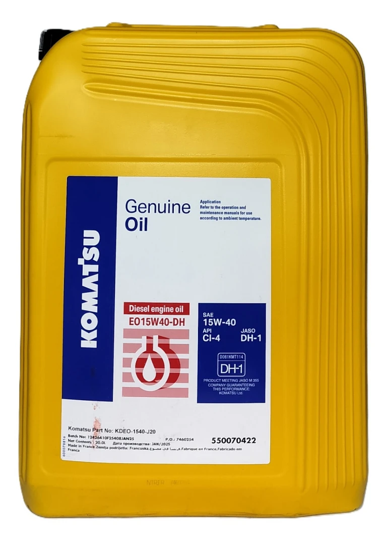 KOMATSU DEO 15W-40-DH - 20l