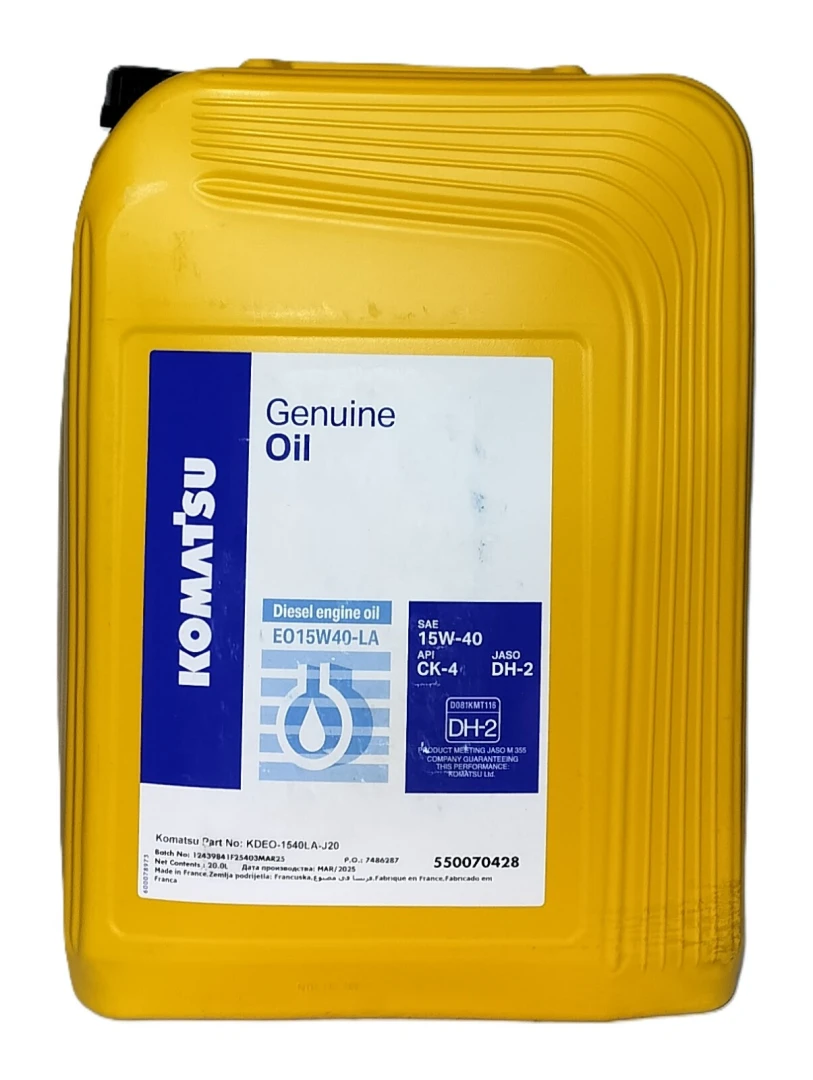 KOMATSU ENGINE OIL 15W-40-LA - 20l