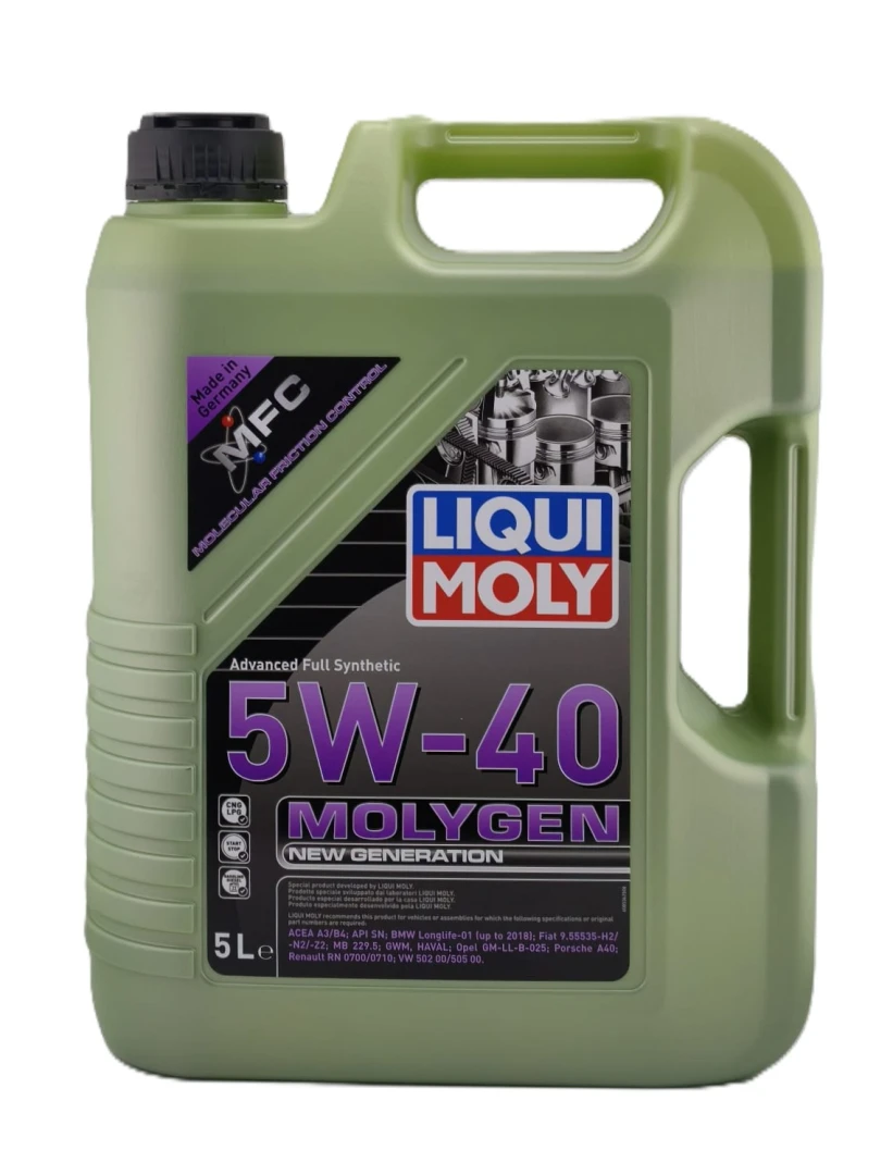 LIQUI MOLY MOLYGEN NEW GENERATION 5W-40 - 5l
