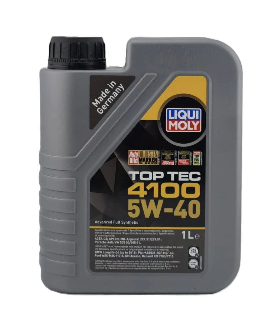 LIQUI MOLY TOP TEC 4100 5W-40 - 1l