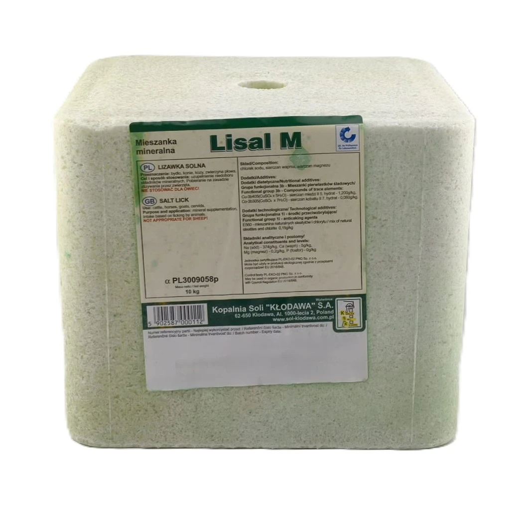 LISAL soľná lízanka obyčajná - 10kg