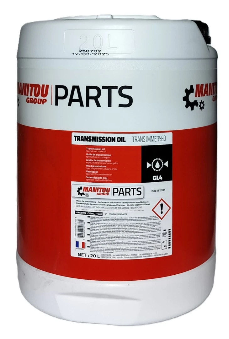 MANITOU SPECIAL WET BRAKE LUBRICANT - 20l
