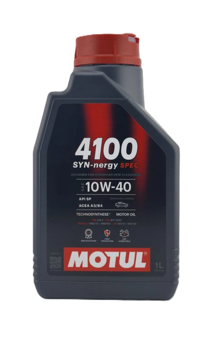 MOTUL 4100 SYN-nergy SPEC 10W-40 - 1l