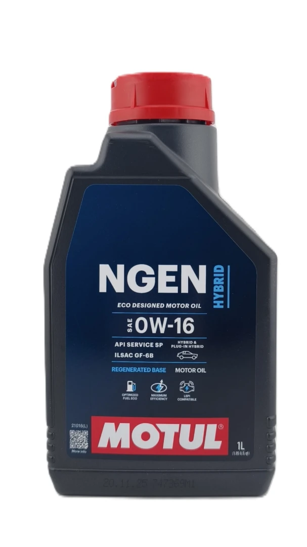 MOTUL NGEN HYBRID 0W-16 - 1l