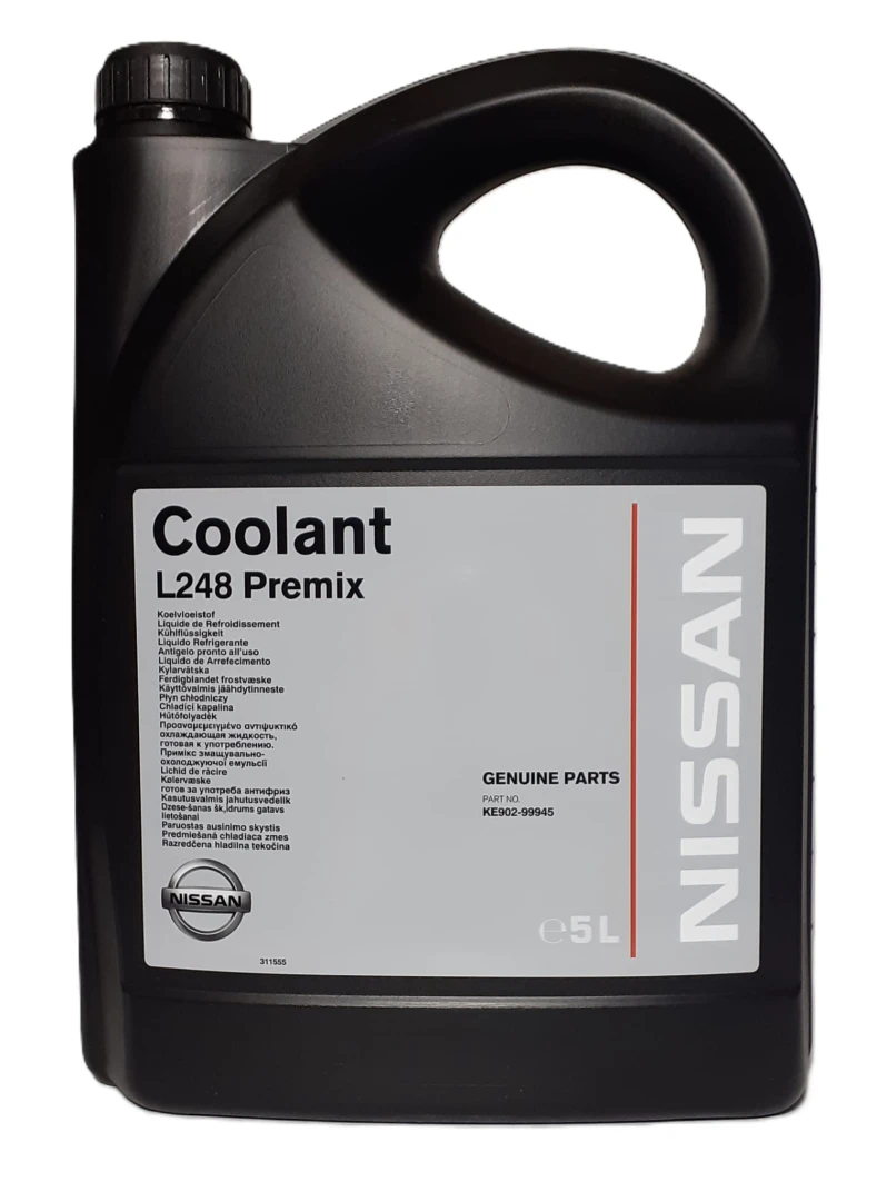 NISSAN L248 COOLANT PREMIX - 5l