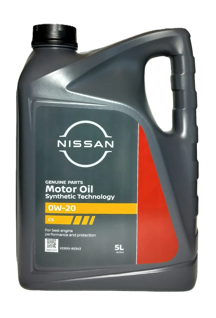 NISSAN MOTOR OIL C5 0W-20 - 5l