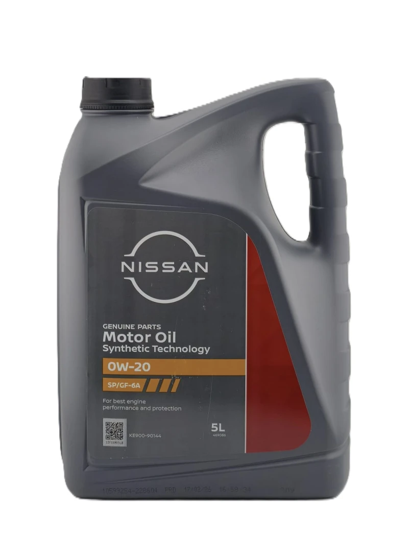 NISSAN MOTOR OIL 0W-20 SP GF-6A - 5l