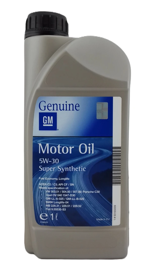 OPEL GM SUPER SYNTHETIC 5W-30 - 1l