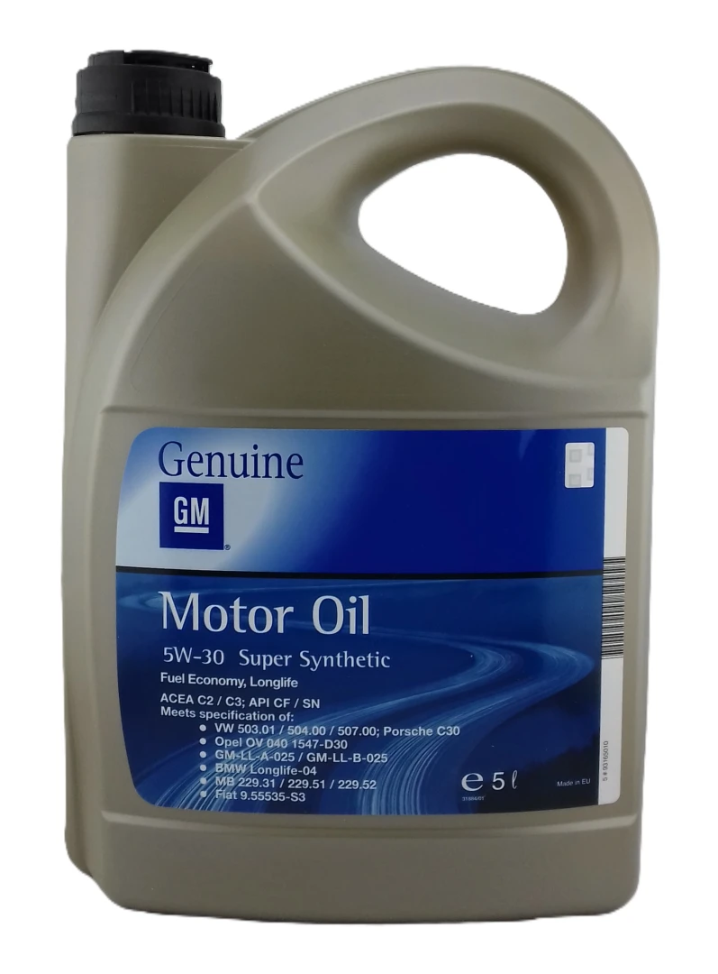 OPEL GM SUPER SYNTHETIC 5W-30 - 5l