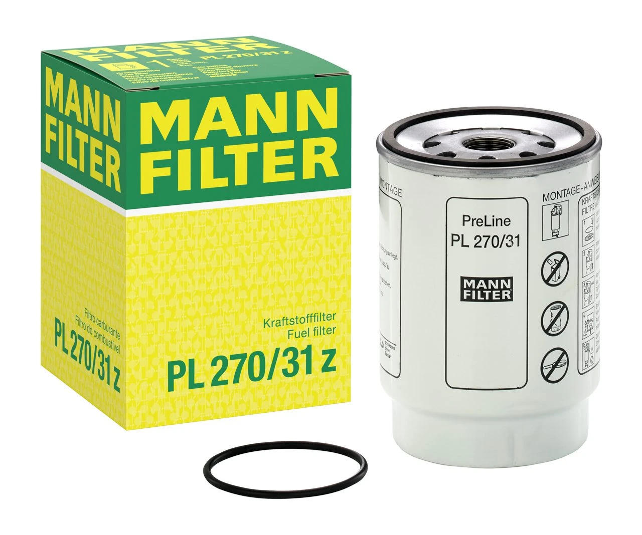 Palivový filter MANN FILTER PL 270/31 z