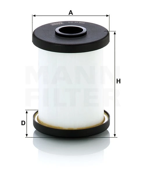 Filter odvzdušňovania MANN FILTER LC 11 005 x