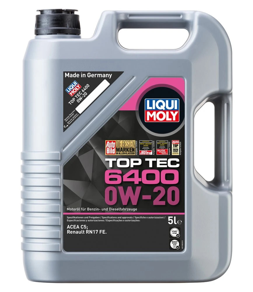 LIQUI MOLY TOP TEC 6400 0W-20 - 5l