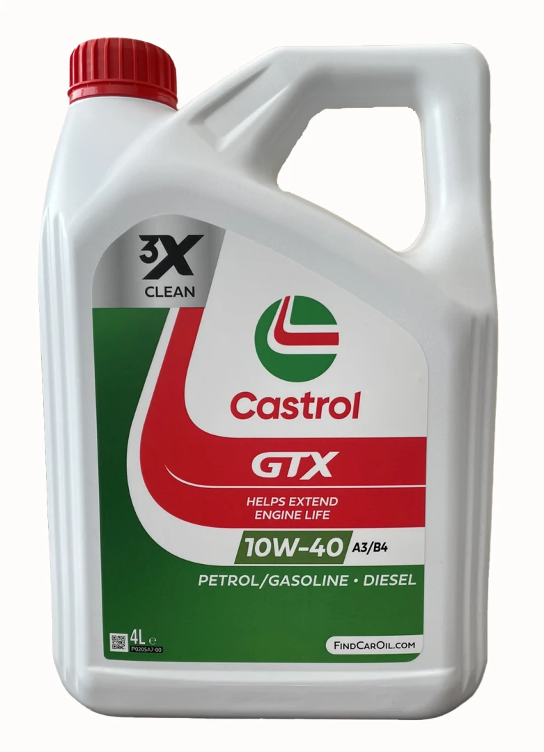 CASTROL GTX 10W-40 A3/B4 - 4l