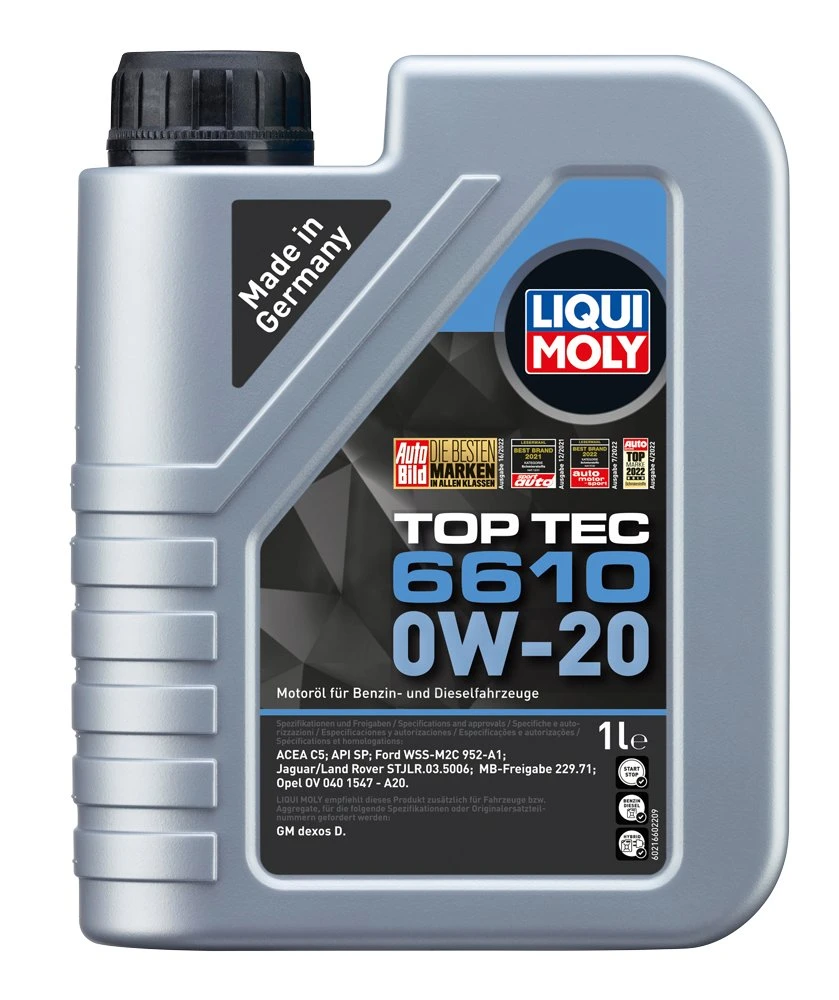 LIQUI MOLY TOP TEC 6610 0W-20 - 1l