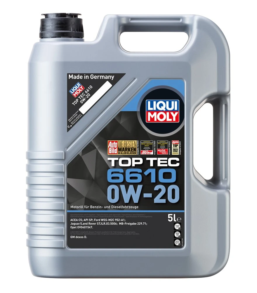 LIQUI MOLY TOP TEC 6610 0W-20 - 5l