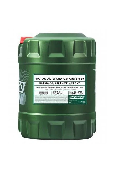 FANFARO OPEL 5W-30 - 20l