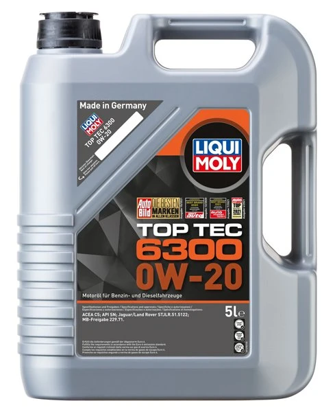 LIQUI MOLY TOP TEC 6300 0W-20 - 5l