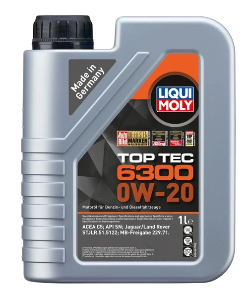 LIQUI MOLY TOP TEC 6300 0W-20 - 1l