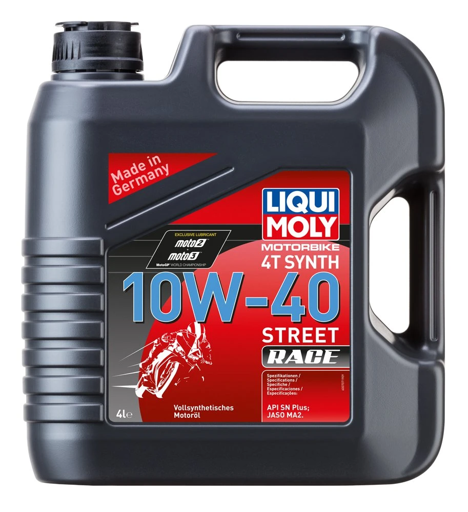LIQUI MOLY 4T SYNTH 10W-40 STREET RACE - 4l