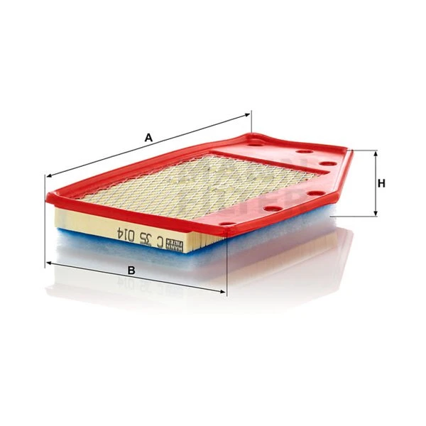 Vzduchový filter MANN FILTER C 35 014