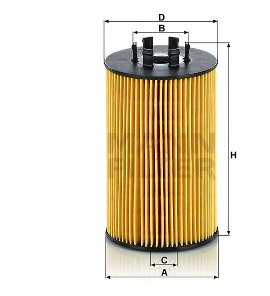 Olejový filter MANN FILTER HU 9007 z