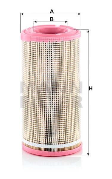 Vzduchový filter MANN FILTER C 17 340/2