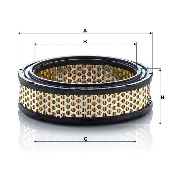 Vzduchový filter MANN FILTER C 2233