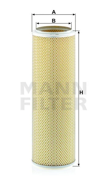 Vzduchový filter MANN FILTER C 551