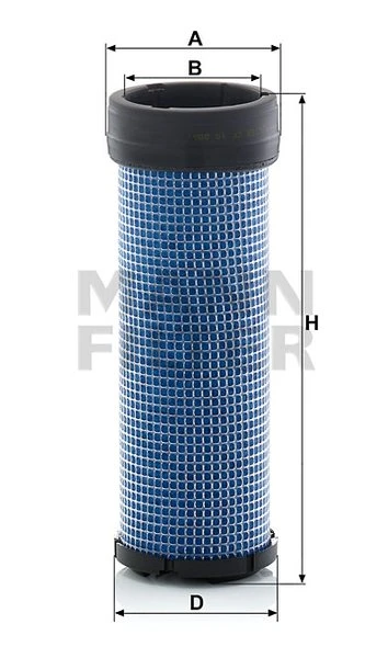 Poistný filter MANN FILTER CF 10 006